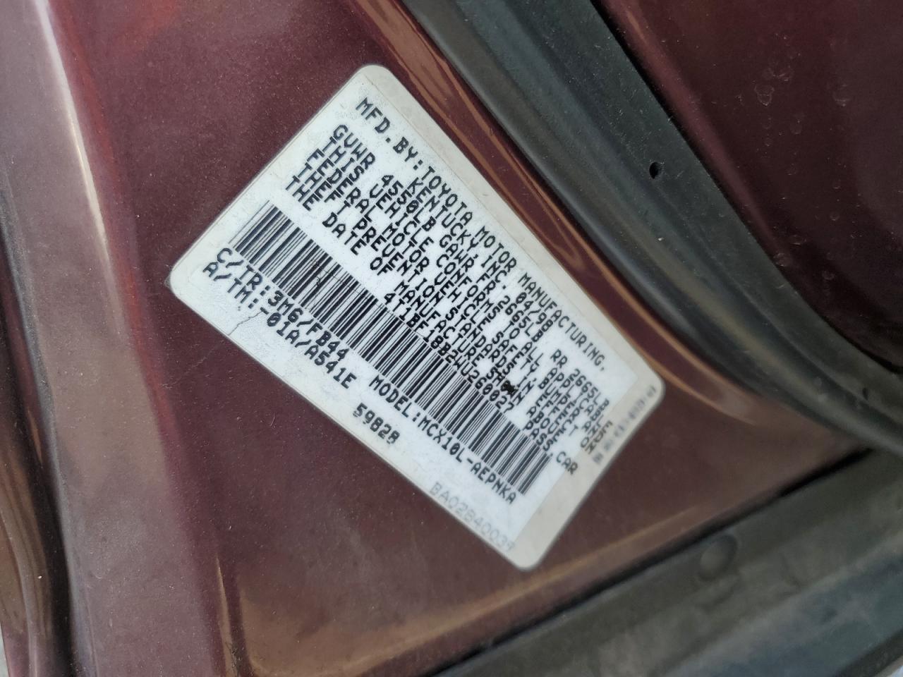 4T1BF18B2WU260027 1998 Toyota Avalon Xl