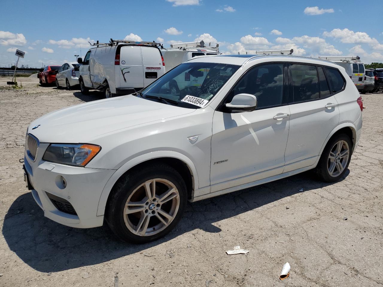 2014 BMW X3 xDrive28I vin: 5UXWX9C53E0D34923