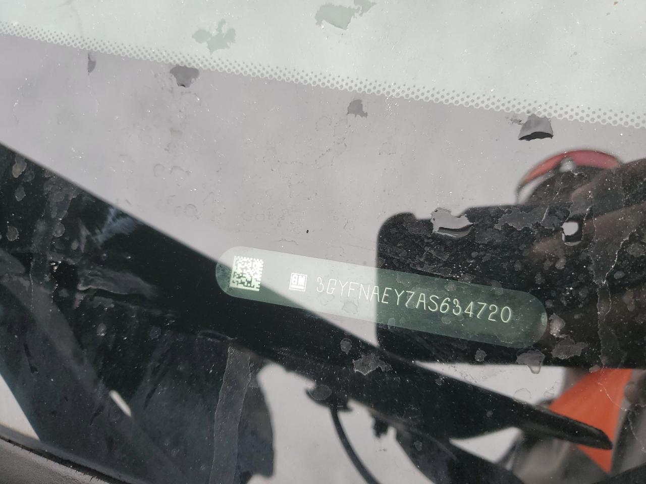 3GYFNAEY7AS634720 2010 Cadillac Srx Luxury Collection