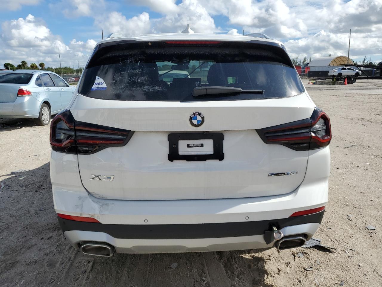 2022 BMW X3 Sdrive30I vin: 5UX43DP05N9L09048