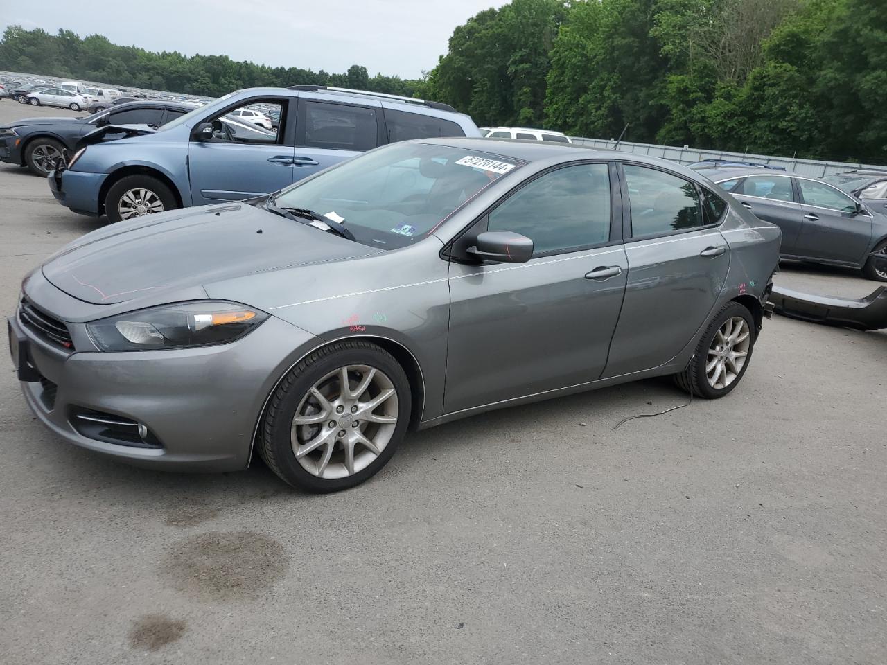 Lot #2876336796 2013 DODGE DART SXT