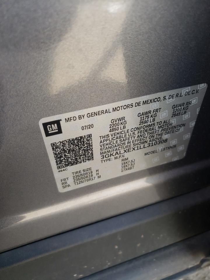 3GKALXEX1LL310308 2020 GMC Terrain Denali