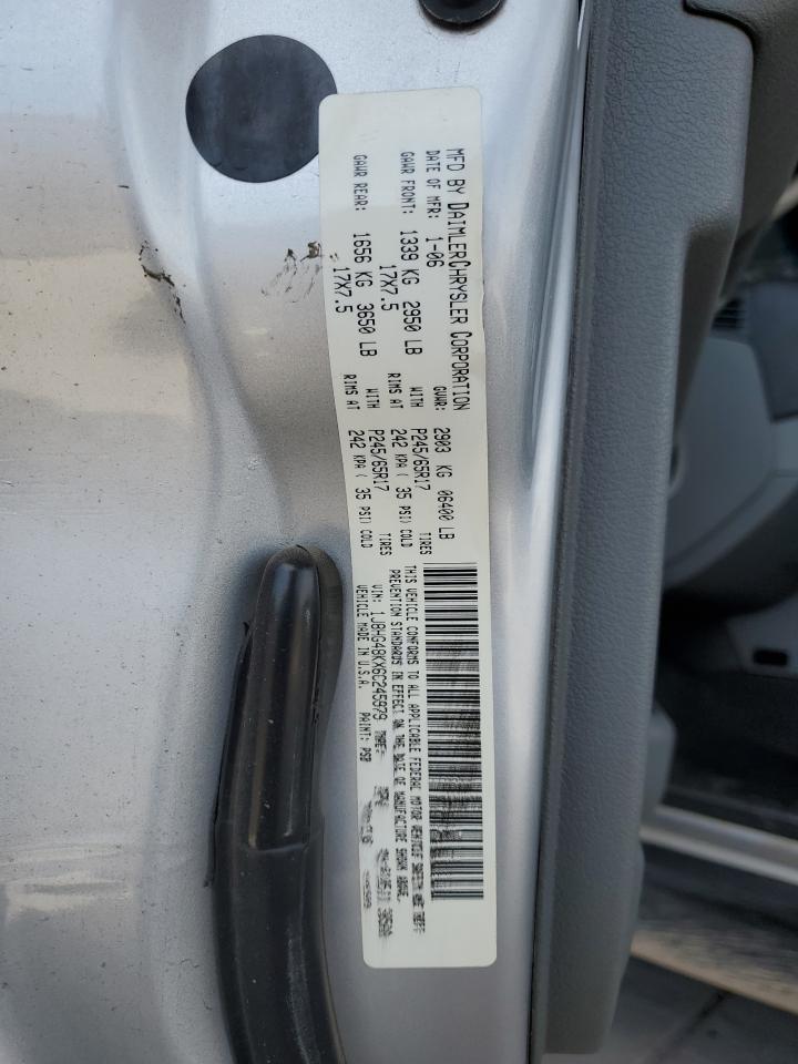 1J8HG48KX6C245979 2006 Jeep Commander