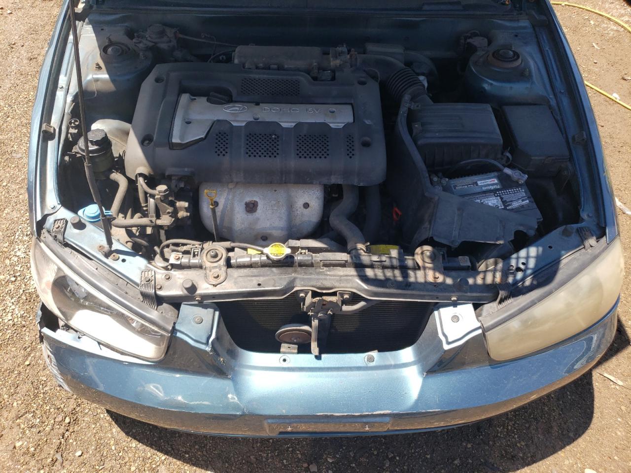 KMHDN45D82U461654 2002 Hyundai Elantra Gls