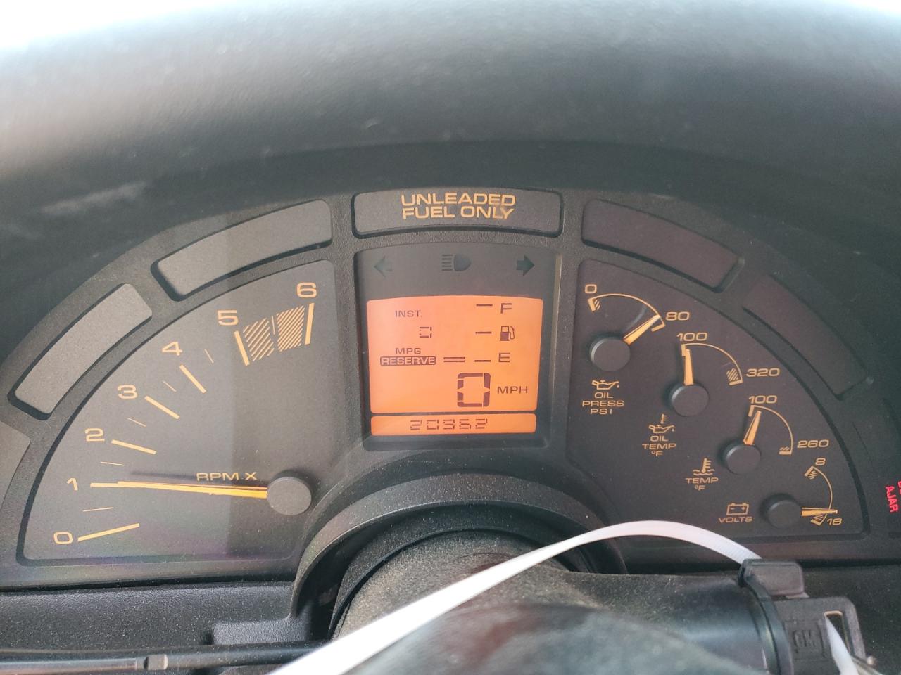 1G1YY238XM5101668 1991 Chevrolet Corvette