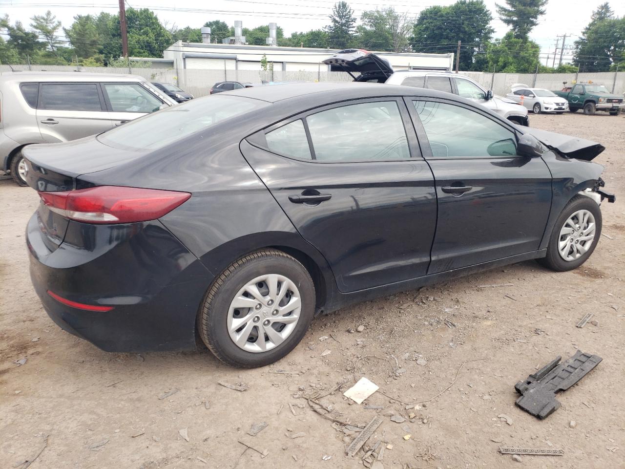 2018 Hyundai Elantra Se vin: KMHD74LF0JU577413