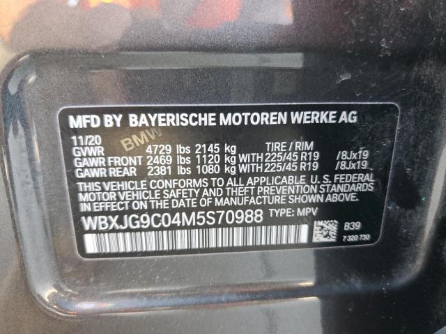 VIN WBXJG9C04M5S70988 2021 BMW X1, Xdrive28I no.13