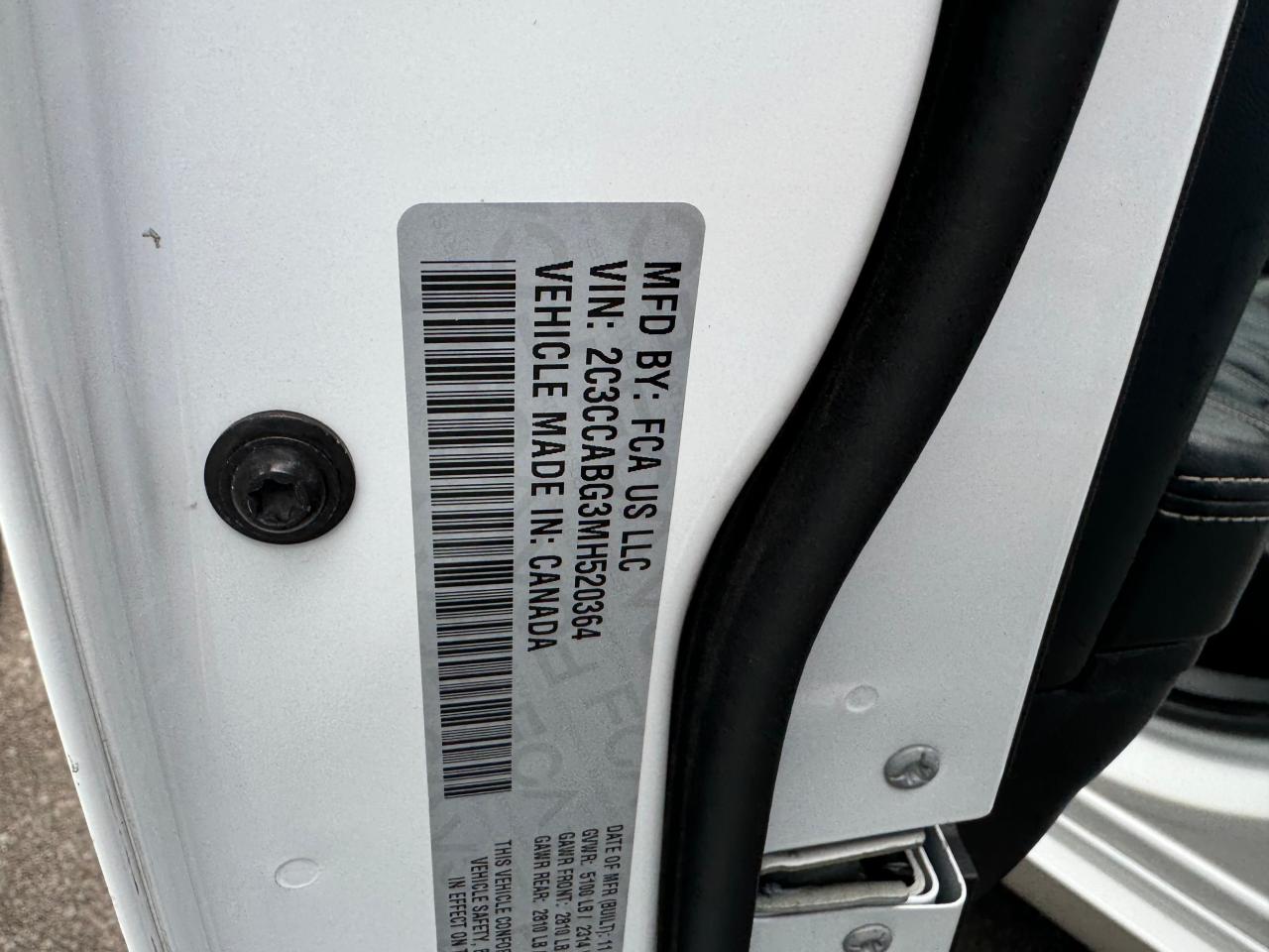 2C3CCABG3MH520364 2021 Chrysler 300 S