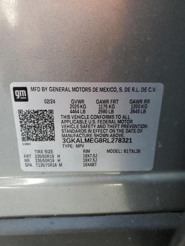 2024 GMC TERRAIN SL - 3GKALMEG8RL278321