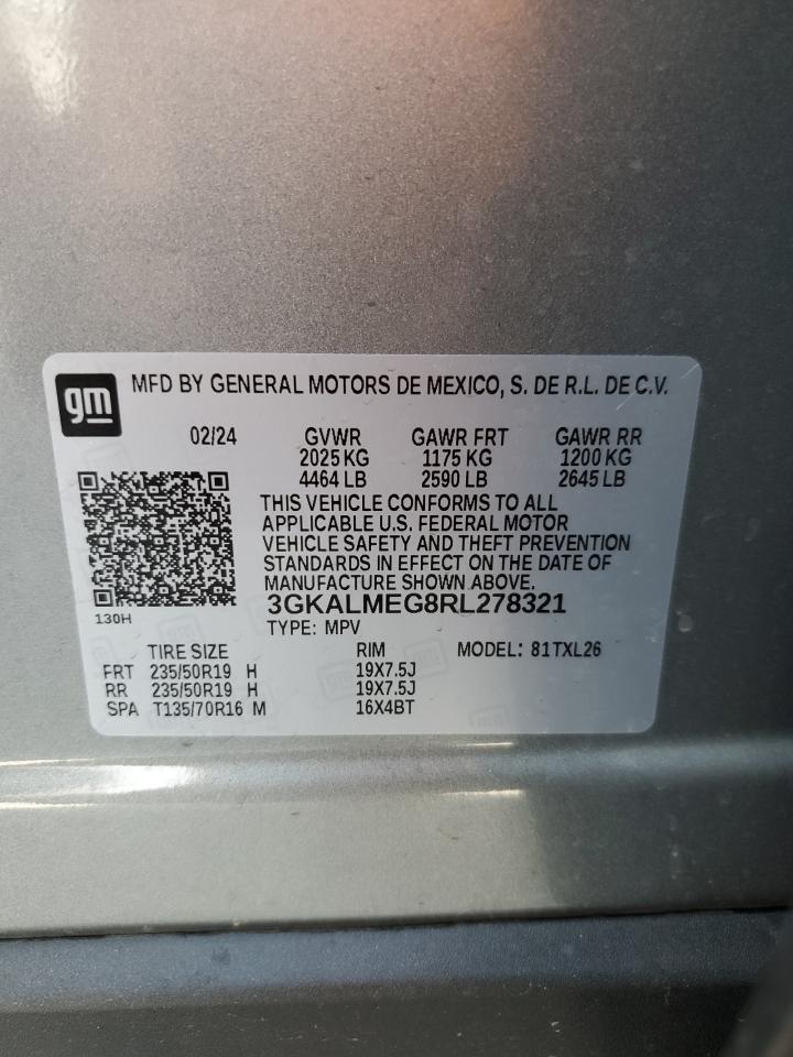 3GKALMEG8RL278321 2024 GMC Terrain Sle