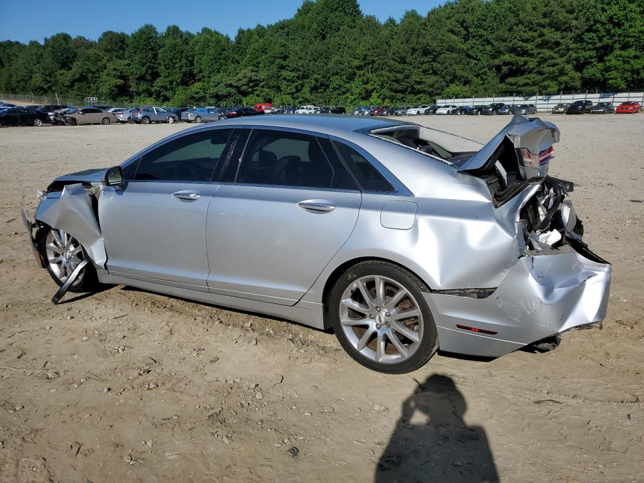 Lot #2649321974 2014 LINCOLN MKZ