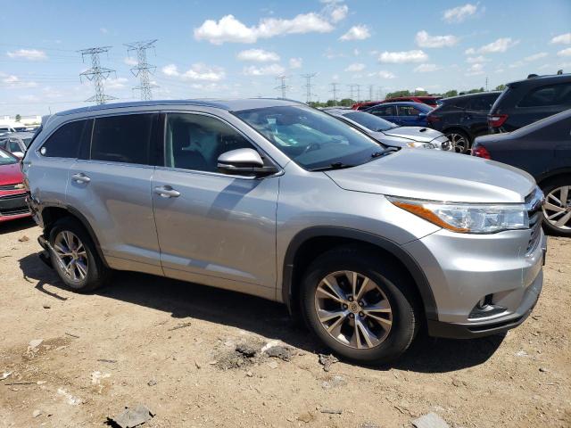 VIN 5TDJKRFH4FS167306 2015 Toyota Highlander, Xle no.4