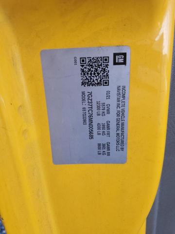 2021 GMC Savana Cutaway G3500 VIN: 7GZ37TC76MN005685 Lot: 59763484