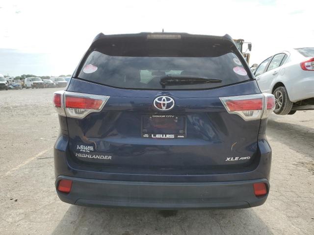 VIN 5TDJKRFH8FS158592 2015 Toyota Highlander, Xle no.6