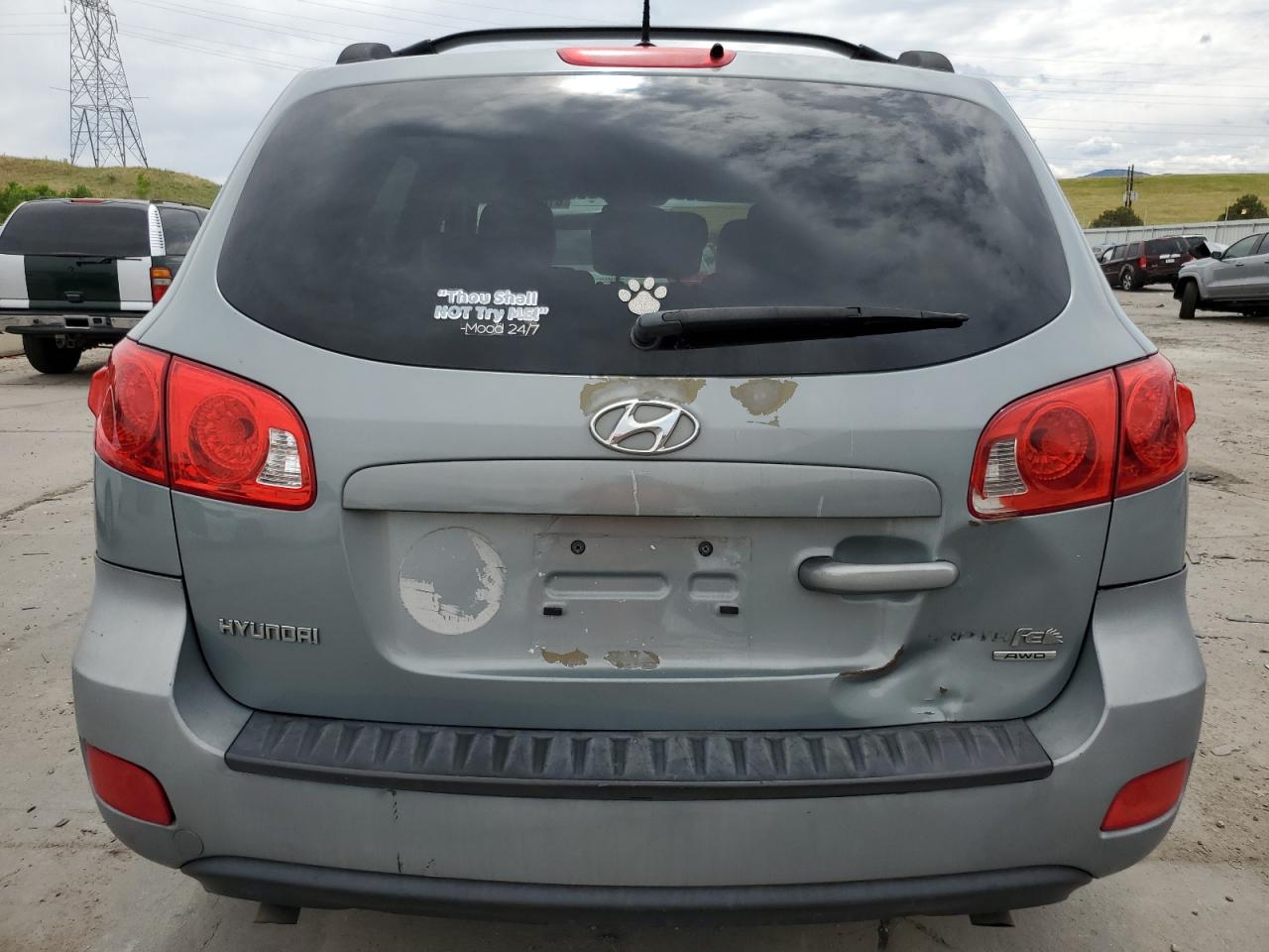 5NMSG73D49H287643 2009 Hyundai Santa Fe Gls