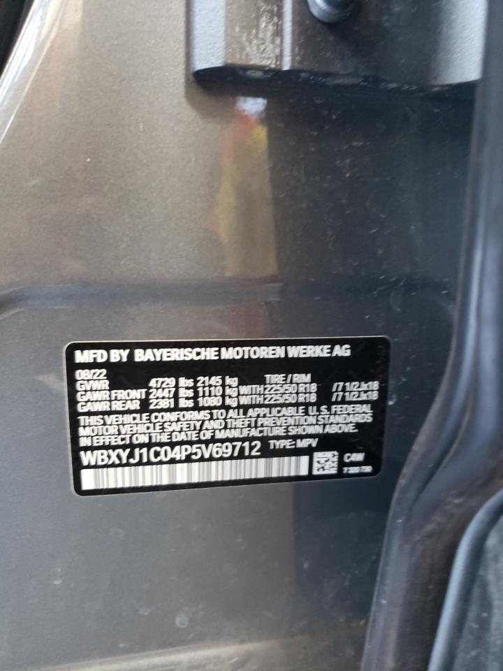 WBXYJ1C04P5V69712 2023 BMW X2 xDrive28I