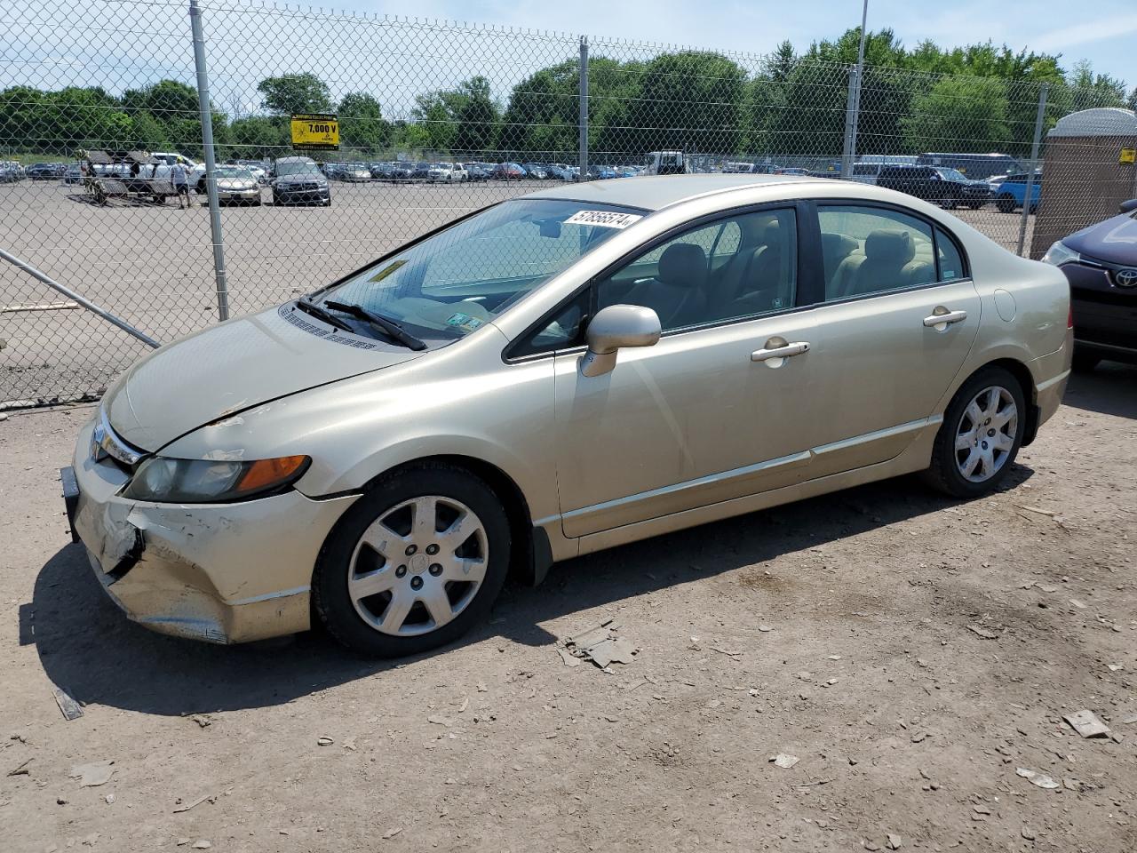 1HGFA16568L069660 2008 Honda Civic Lx