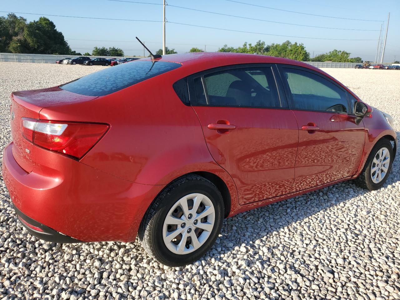 2015 Kia Rio Lx vin: KNADM4A37F6455078