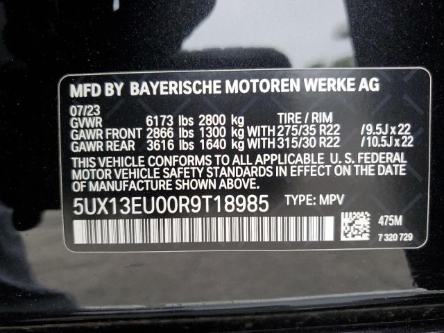 2024 BMW X5 Sdrive 40I VIN: 5UX13EU00R9T18985 Lot: 57168854