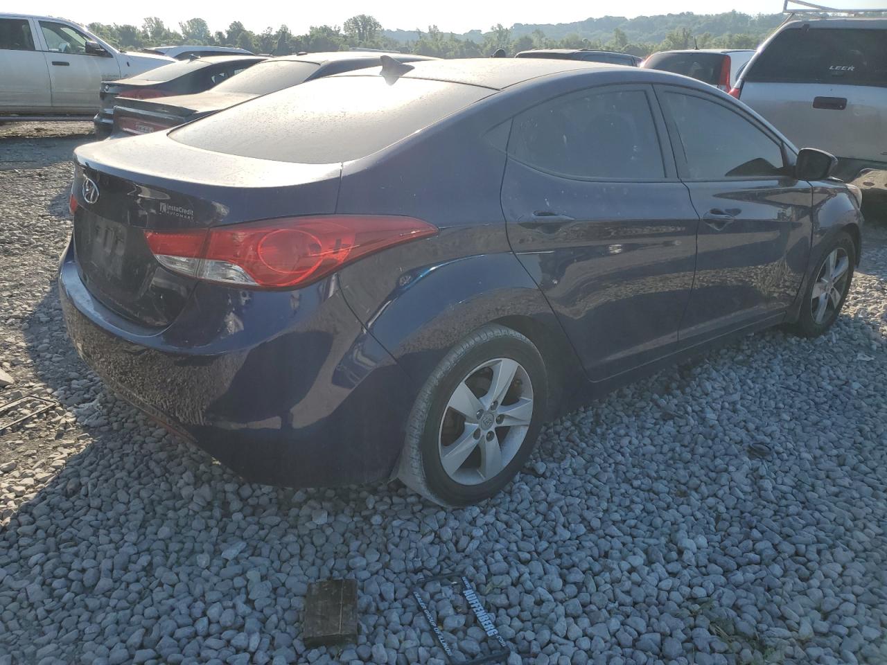 2013 Hyundai Elantra Gls vin: 5NPDH4AE5DH213370