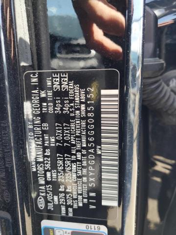 2016 KIA SORENTO LX - 5XYPGDA56GG085152