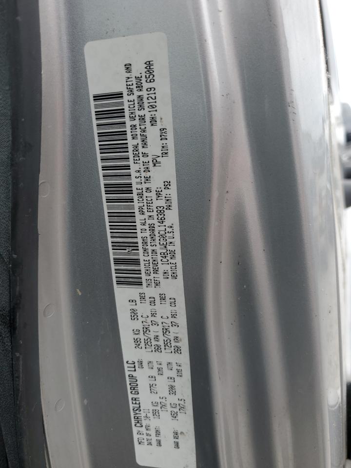 1C4BJWEG0CL146383 2012 Jeep Wrangler Unlimited Sahara