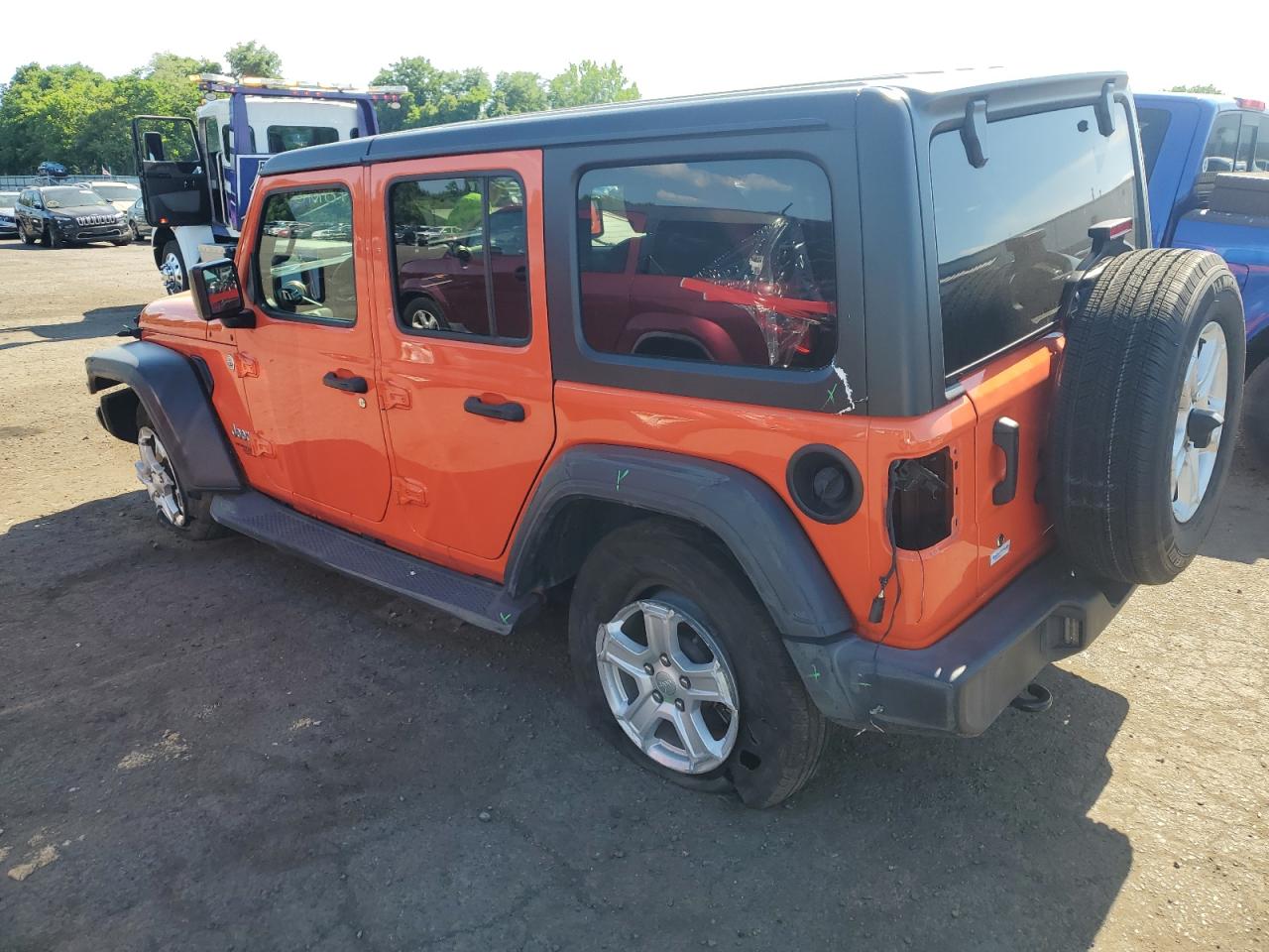 2019 Jeep Wrangler Unlimited Sport vin: 1C4HJXDG9KW557098