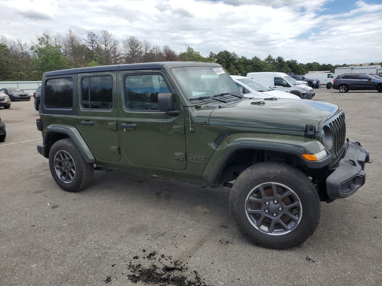 2021 Jeep Wrangler Unlimited Sport vin: 1C4HJXDN2MW590784