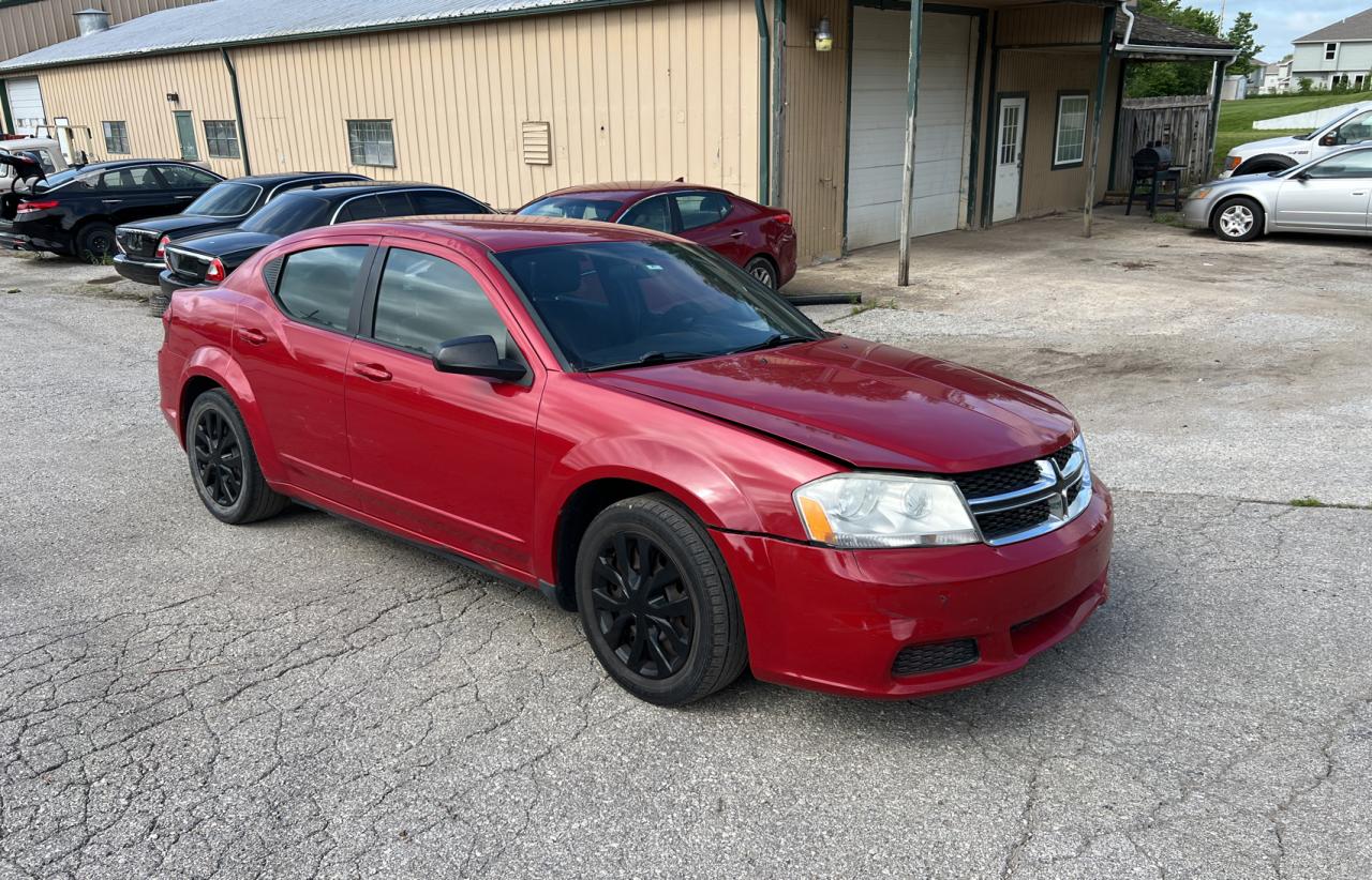 1C3CDZAG4CN258924 2012 Dodge Avenger Se