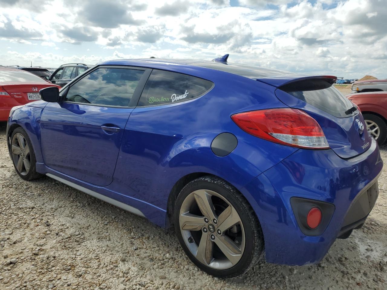 2013 Hyundai Veloster Turbo vin: KMHTC6AE1DU167060