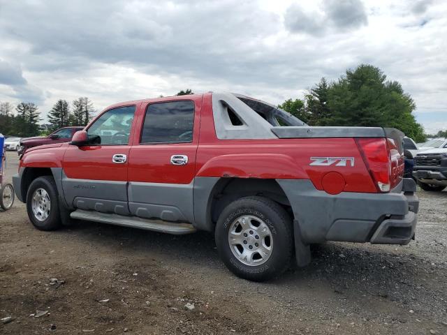 2002 Chevrolet Avalanche K1500 VIN: 3GNEK13T32G235753 Lot: 57030554