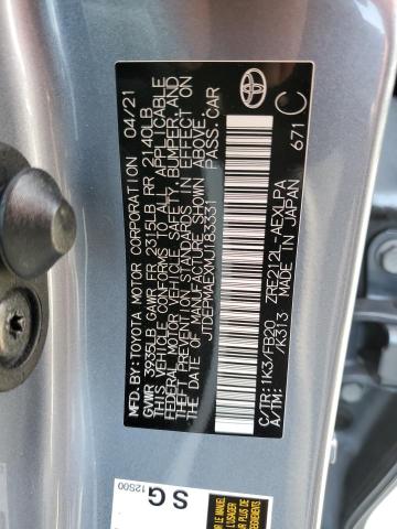 2021 TOYOTA COROLLA LE - JTDEPMAEXMJ183331