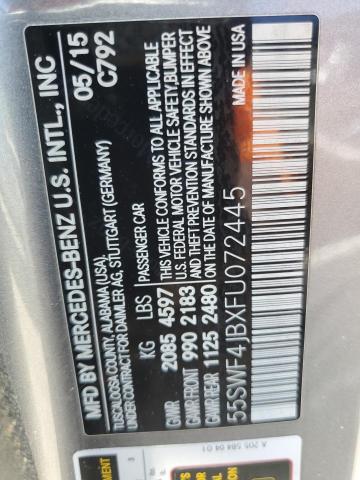 2015 MERCEDES-BENZ C 300 - 55SWF4JBXFU072445