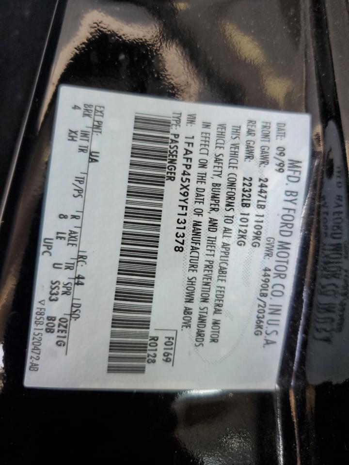 1FAFP45X9YF131378 2000 Ford Mustang Gt