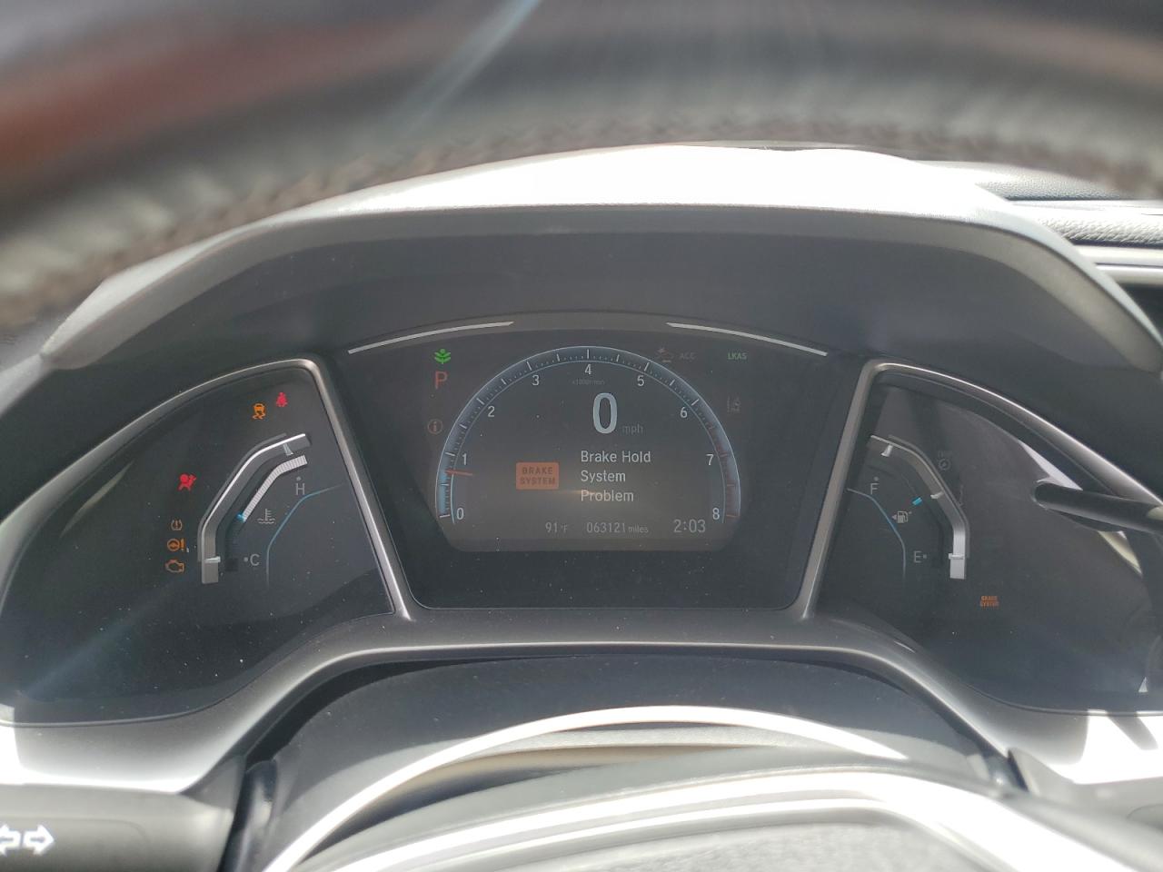 JHMFC1F93KX000340 2019 Honda Civic Touring