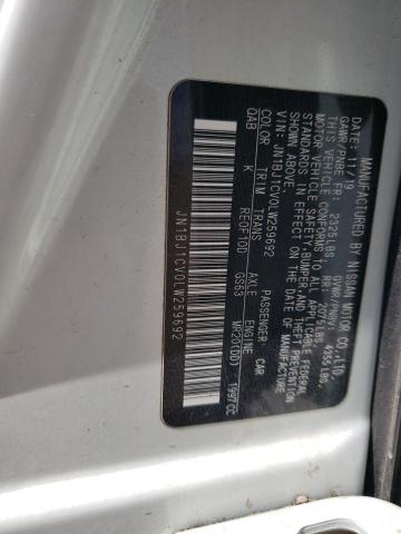 2020 Nissan Rogue Sport S VIN: JN1BJ1CV0LW259692 Lot: 59540104