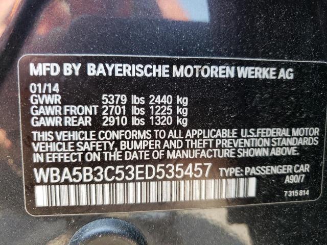 VIN WBA5B3C53ED535457 2014 BMW 5 Series, 535 XI no.12