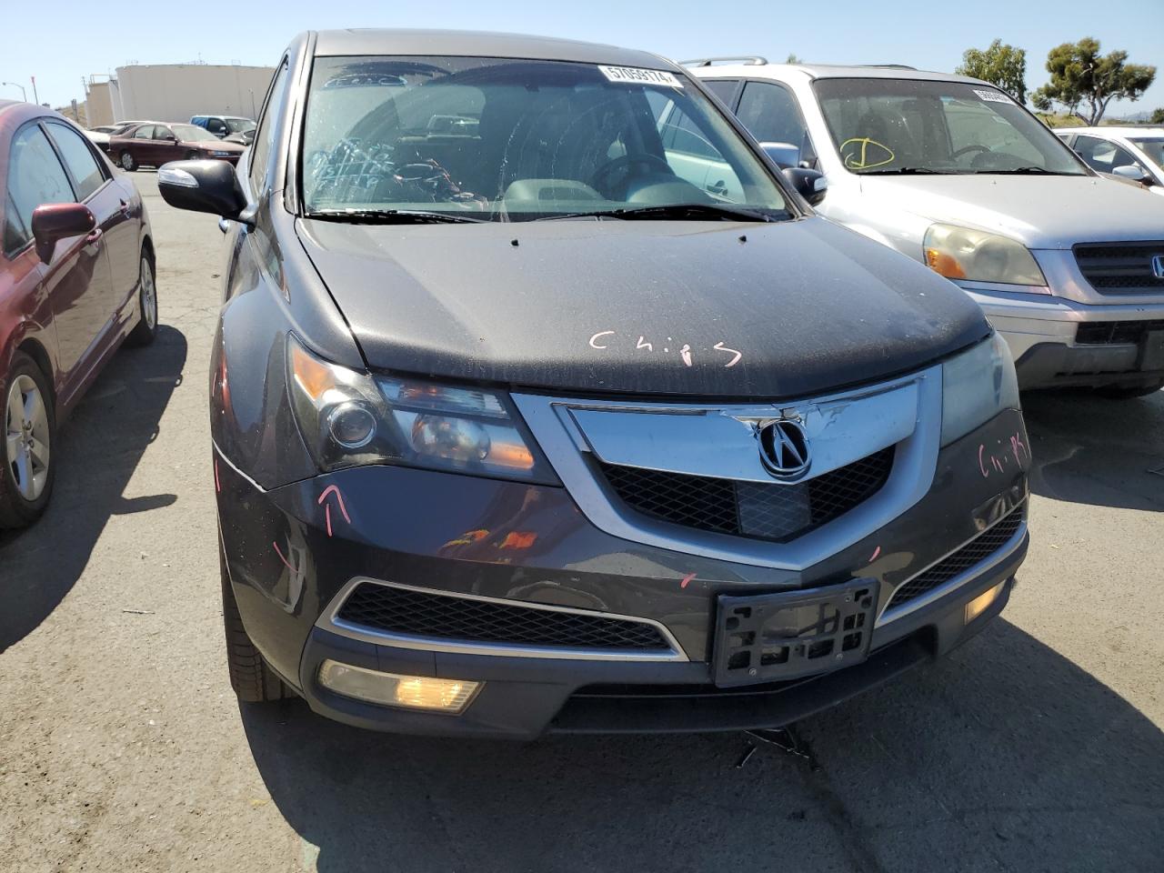 2HNYD2H61CH537031 2012 Acura Mdx Advance