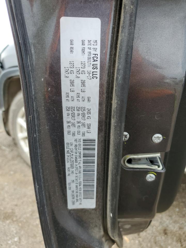 1C4PJMLX1JD576069 2018 Jeep Cherokee Latitude Plus