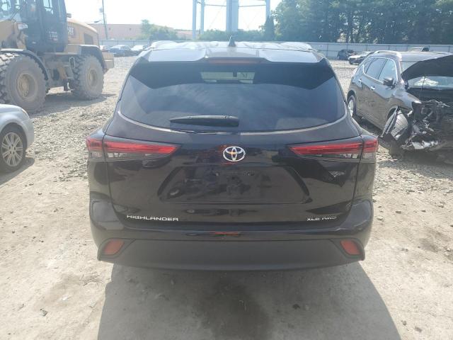 2021 Toyota Highlander Xle VIN: 5TDGZRBH0MS057541 Lot: 59935394