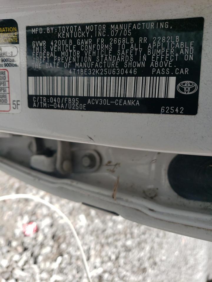 4T1BE32K25U630446 2005 Toyota Camry Le