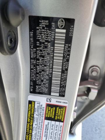 VIN 4T1B61HK6KU182748 2019 Toyota Camry, Xse no.13