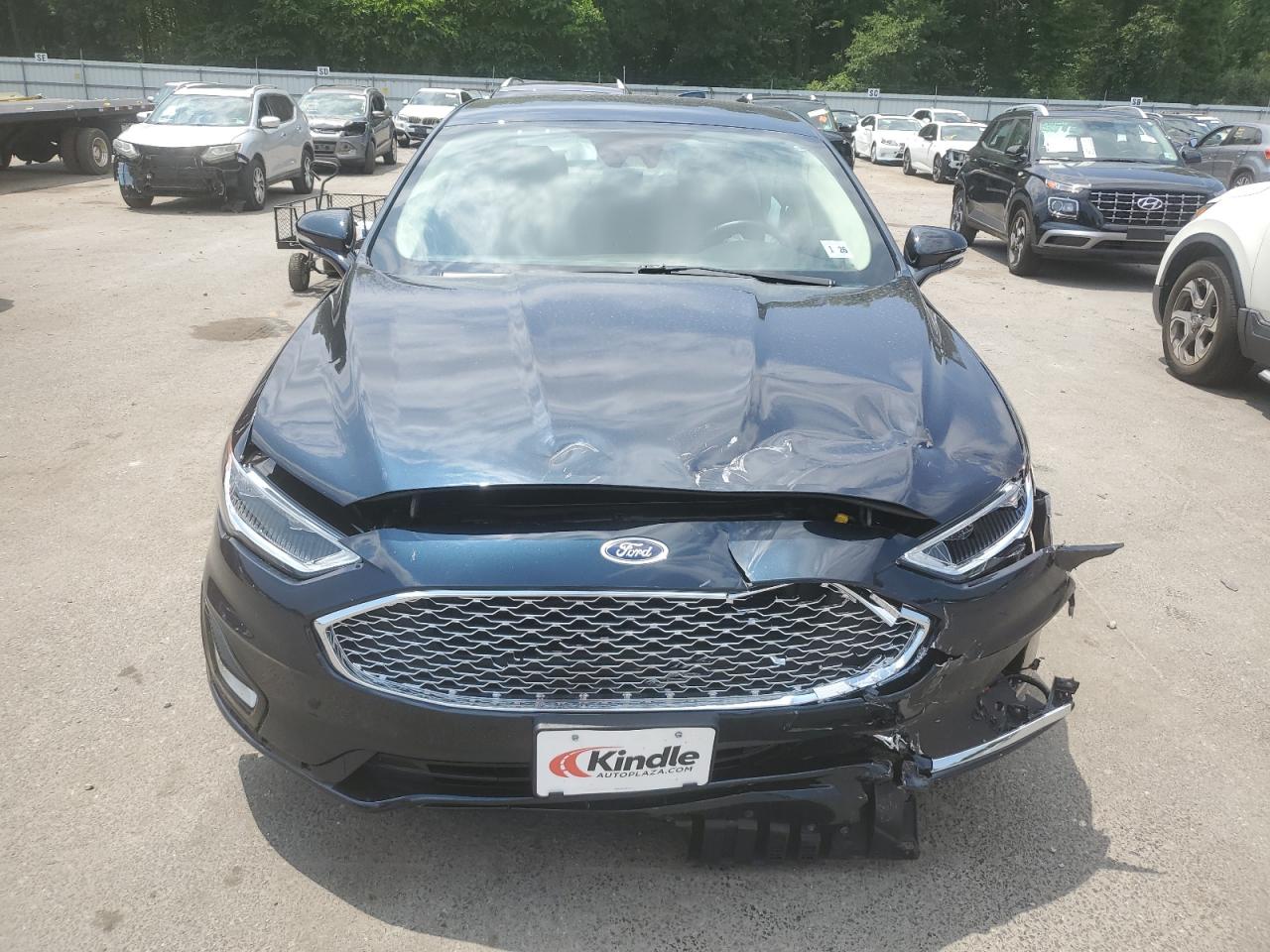 Lot #2926029960 2020 FORD FUSION TIT