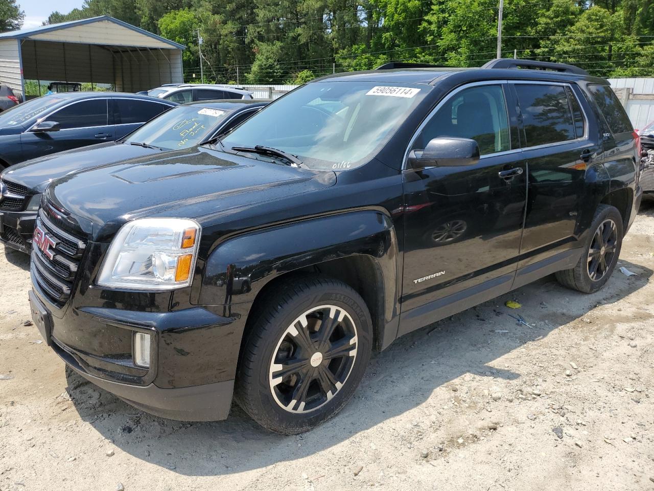 2017 GMC Terrain Slt vin: 2GKALPEK8H6236465