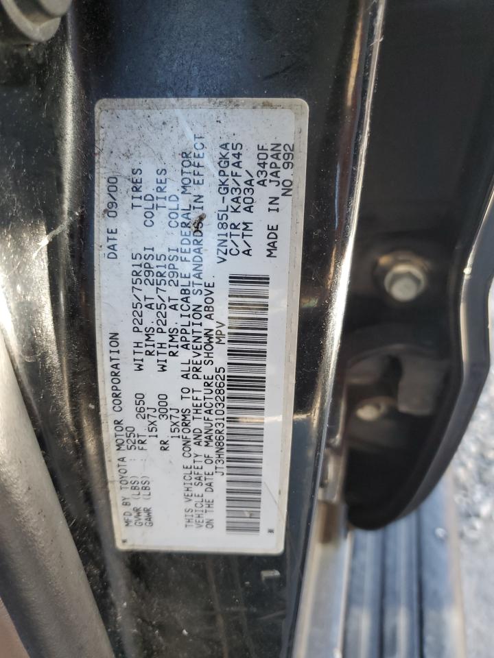 JT3HN86R310328625 2001 Toyota 4Runner Sr5