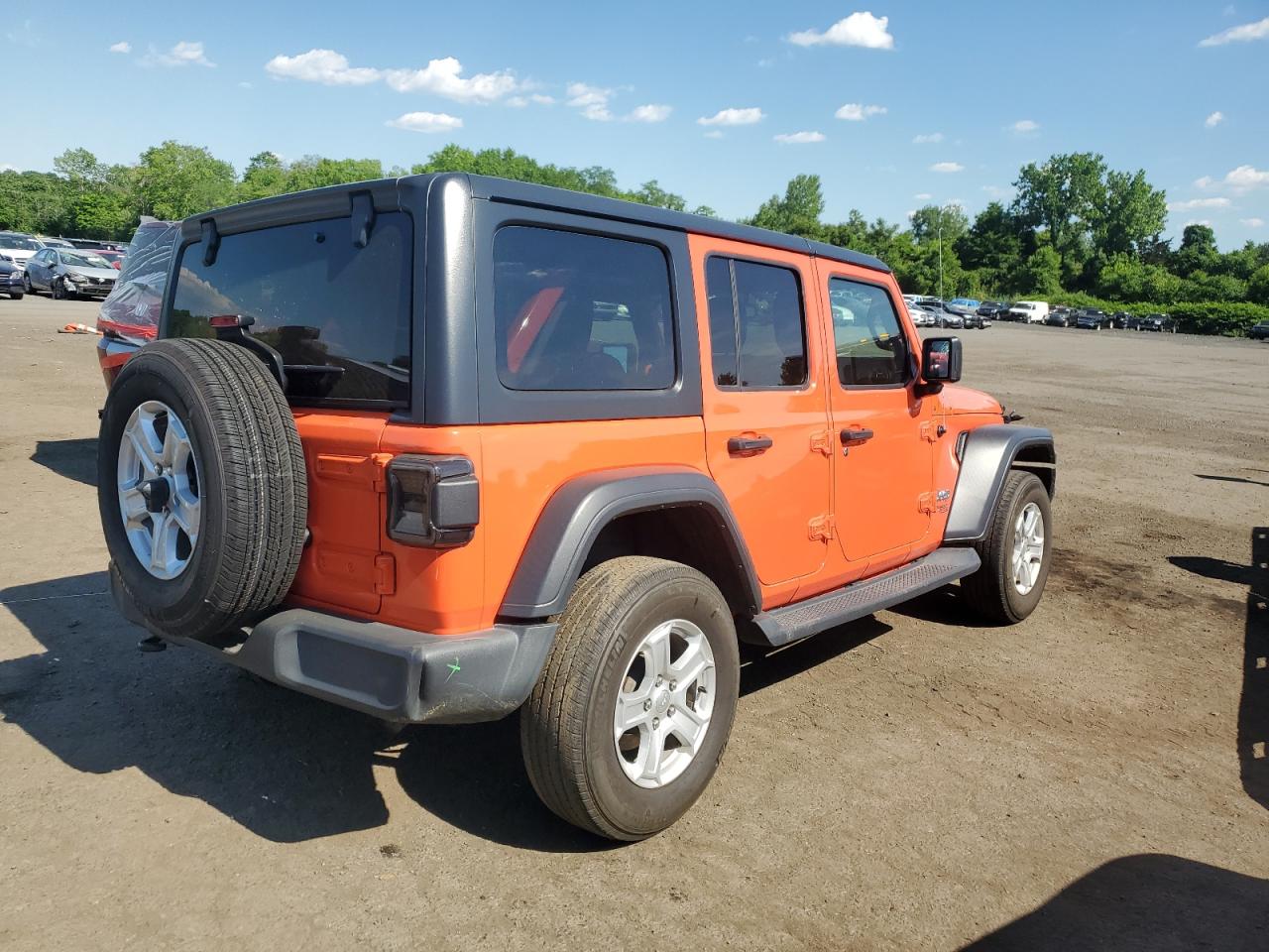 2019 Jeep Wrangler Unlimited Sport vin: 1C4HJXDG9KW557098