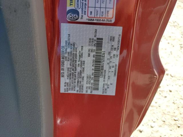 2007 Ford Mustang VIN: 1ZVHT80N175218365 Lot: 57537224