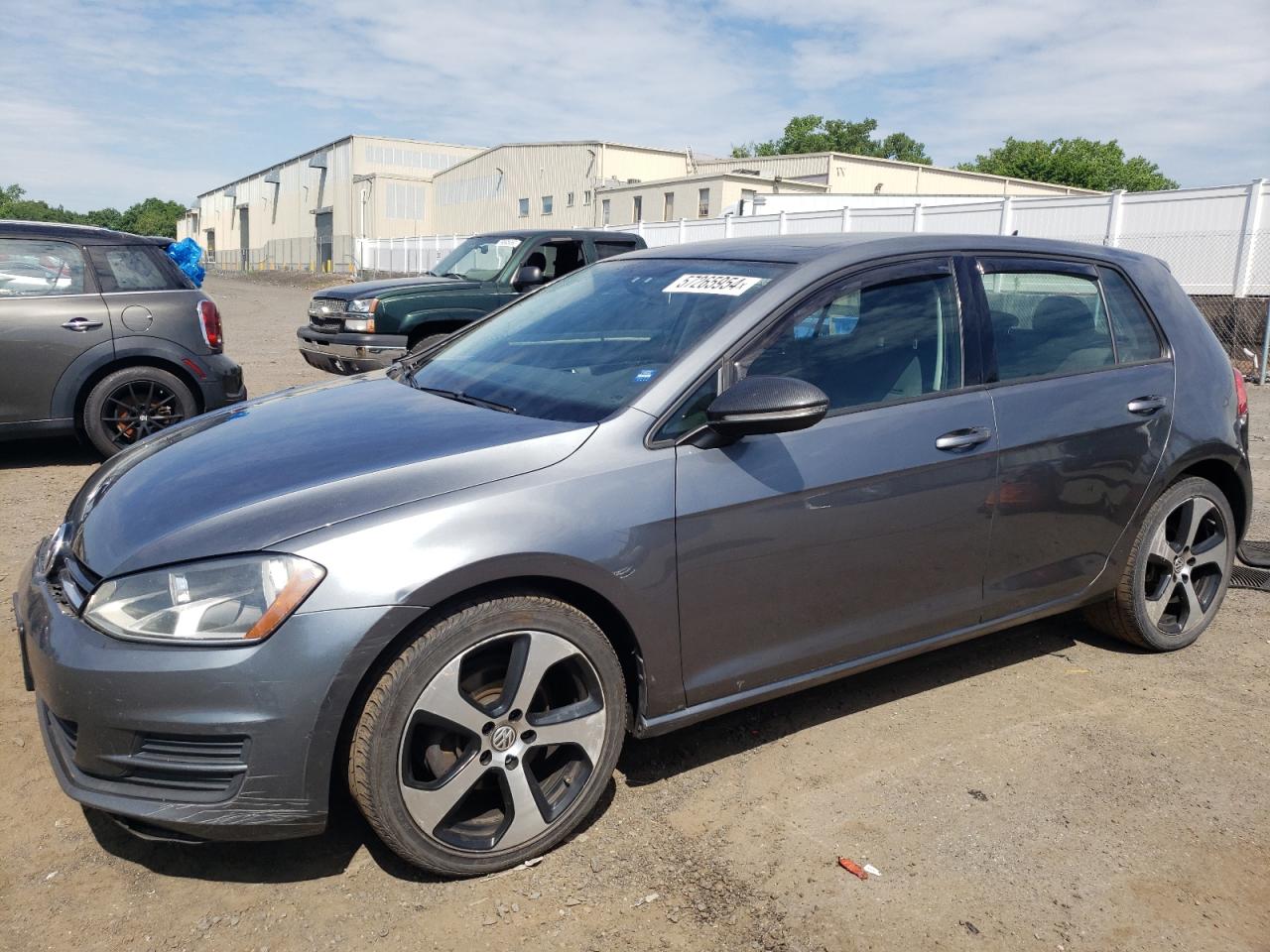 3VW217AU2GM043453 2016 Volkswagen Golf S/Se