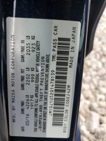 2016 Mazda 6 Sport VIN: JM1GJ1U52G1478139 Lot: 57527804