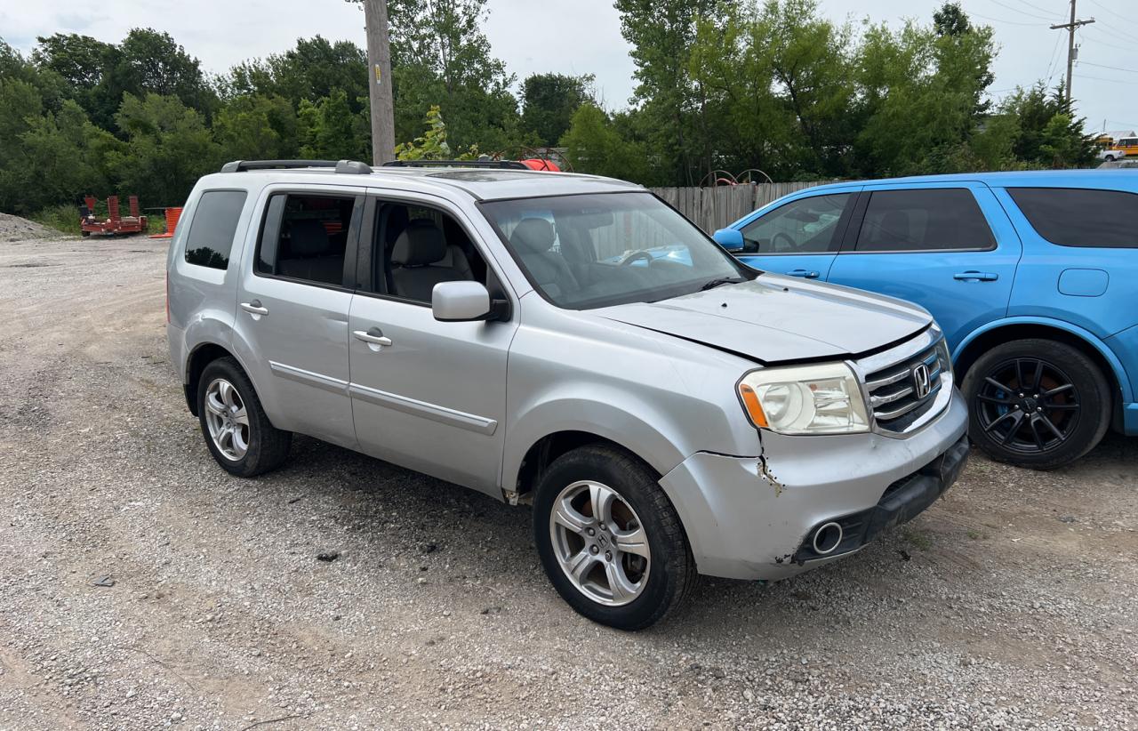 2013 Honda Pilot Exl vin: 5FNYF4H56DB012489